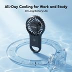 AirGo 75g Lightweight LED Handheld Fan