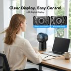 AirDock Nova Hydrating & Cooling Desktop Fan