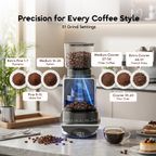 BeanGrind Pro Precision Smart Control Conical Burr Grinder