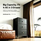 NoirDresser Pro Compact Versatile Storage Dresser