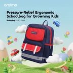 BuddyBag Pressure-Relief Ergonomic Kids School Backpack