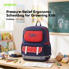 BuddyBag Pressure-Relief Ergonomic Kids School Backpack