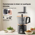 VoltBlend 3-in-1 11.1V High Power Multifunctional Blender