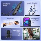 Necklace Lite Call Vibration Wireless Headphones