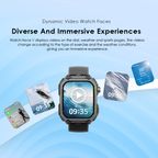 Watch Nova V 2.01" HD Video Watch Faces Smart Watch