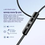Halo Airy Type-C Half In-ear Wired Headphones