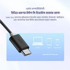 Halo Airy Type-C Half In-ear Wired Headphones