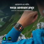 Watch Nova AM AMOLED Screen Curved Cover Smart Watch