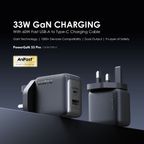PowerGaN 33 Pro 33W GaN Wall Charger