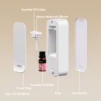 AromaGlow Waterless Wall-mounted Aromatherapy Diffuser