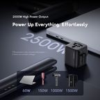 PowerOmni 251 2500W Multi-Plug Travel Converter