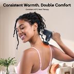 NovaShot Air Pistolet de massage 4 têtes soulagement ciblé