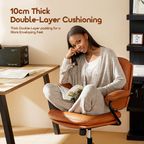 SoftNest Chaise de bureau à double coussin