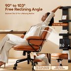 SoftNest Chaise de bureau à double coussin