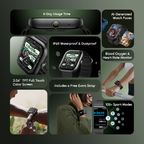 Watch 6 2.04" TFT IP68 Smart Watch