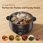 MultiPot S1 Lite 6L Capacity Multi-Functional Electric Hotpot
