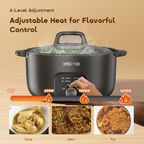 MultiPot S1 Lite 6L Capacity Multi-Functional Electric Hotpot