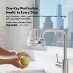 CleanSip Multi-Layer Faucet Mount Water Filtration System
