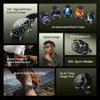 Watch 6R 1.39'' Anti-Scratch IP68 Smart Watch