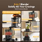 OmniBlend 2 21000 RPM Speed 5-in-1 Blender