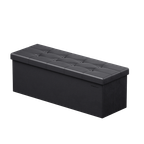 Cozy Plus Grand Coffre Pouf Pliable pour Rangement