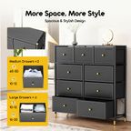 NoirDresser 20 KG Load Detachable Storage Dresser