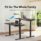 FlexiStation Ergonomic Smart Adjustable Electric Standing Desk