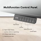 FlexiStation Ergonomic Smart Adjustable Electric Standing Desk