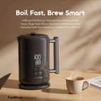 FastBrew Fast Smart 1.7L 316 Stainless Steel Electric Kettle
