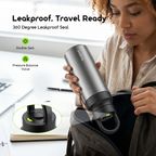 QuickSnap 550 Portable Leakproof 550mL Insulated Water Bottle