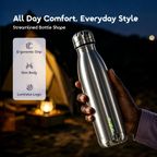 ClassicSeal 500 500ml Compact Leakproof Insulated Water Bottle