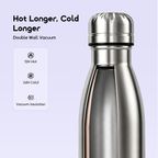 ClassicSeal 500 500ml Compact Leakproof Insulated Water Bottle