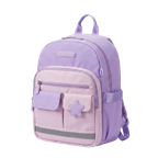 BuddyBag Purple Pressure Relief Ergonomic Kids School Backpack