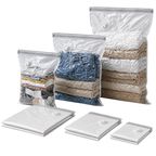VacEase Compact Durable Vacuum Storage Bags (6 pcs )