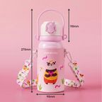 Dual Therm 750ML Large Capacity Leak-Resistant Insulated Water Bottle for Babies and Toddlers