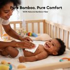 Snuggy 100% Pure Bamboo Cloud Soft Feel Bamboo Baby Wipes