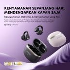 OpenSnap Headphone Nirkabel Sejati dengan Desain Clip-On dan Open-Ear