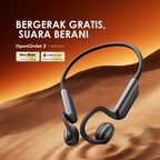 OpenCirclet 2 Headphone Tanpa Penutup Telinga dengan Pelacakan Langkah IPX5