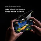 OpenCirclet 2 Headphone Tanpa Penutup Telinga dengan Pelacakan Langkah IPX5