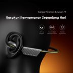 OpenCirclet 2 Headphone Tanpa Penutup Telinga dengan Pelacakan Langkah IPX5