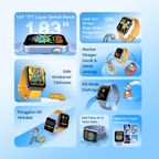 Watch 6 Max Jam Tangan Pintar 6 Max dengan Layar HD 1,83 inci dan Fitur Panggilan