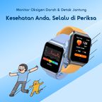Watch 6 Max Jam Tangan Pintar 6 Max dengan Layar HD 1,83 inci dan Fitur Panggilan