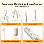 Sliceo 3-Piece Carbon Steel Kitchen Set