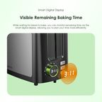 SmartToaster 950W 9-Shade 3-in-1 Toaster