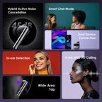 FreePods Pro+ Hybrid ANC True Wireless Earbuds