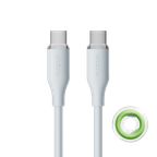 SilkLine 20Pcs 1M 3A Type-C to Type-C Data Cable