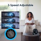 SmartTableFan Ventilateur de table puissant et rafraîchissant