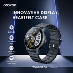 Watch 5R Pro ساعة ذكية بشاشة 1.43 بوصة AMOLED مع واجهة عائمة 2.5D ومقاومة للماء IP68