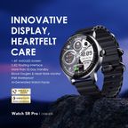 Watch 5R Pro 1.43" AMOLED 2.5D Floating Interface IP68 Smart Watch