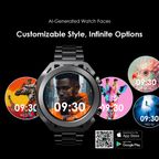 Watch Pro X 1.43'' Amoled IP68 Smart Watch with 2 Replaceable Watch Cases & Straps